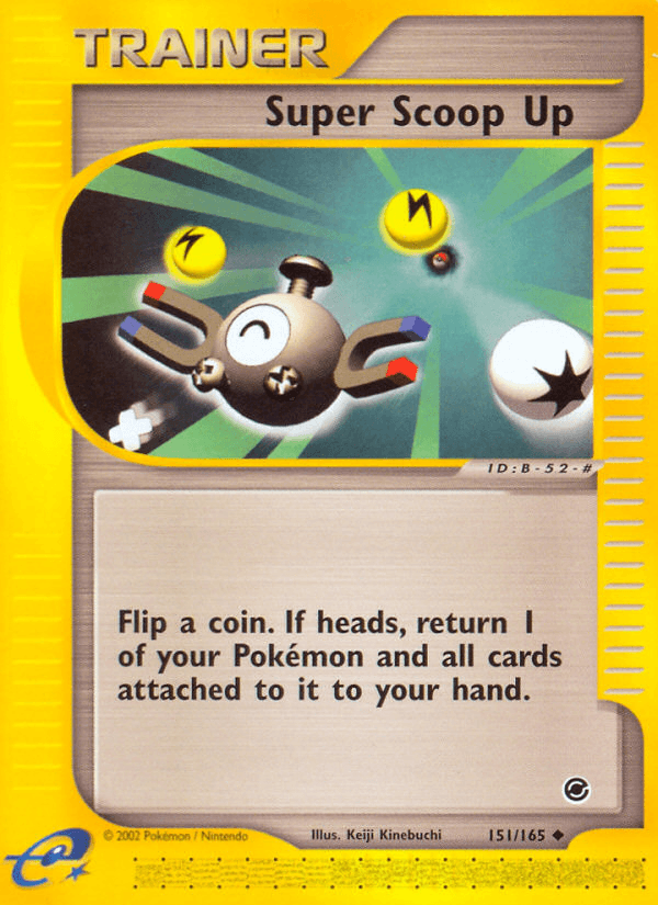 Carta Super Scoop Up 151/165 do set Expedition Base Set — Pokémon TCG | Bynx