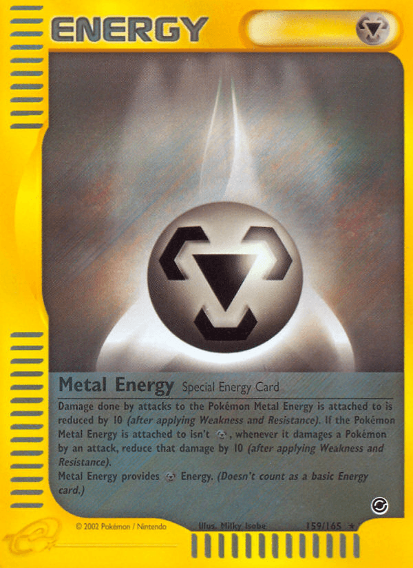 Carta Metal Energy 159/165 do set Expedition Base Set — Pokémon TCG | Bynx