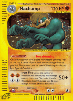 Machamp 16/165 — Expedition Base Set