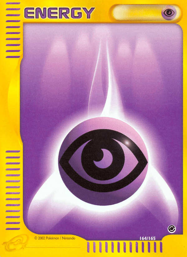 Carta Psychic Energy 164/165 do set Expedition Base Set — Pokémon TCG | Bynx