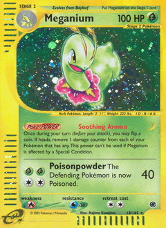 Meganium 18 — Expedition Base Set