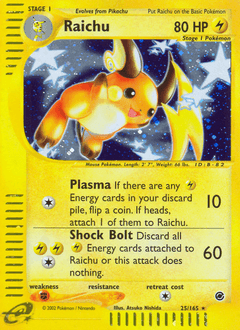 Raichu 25 — Expedition Base Set