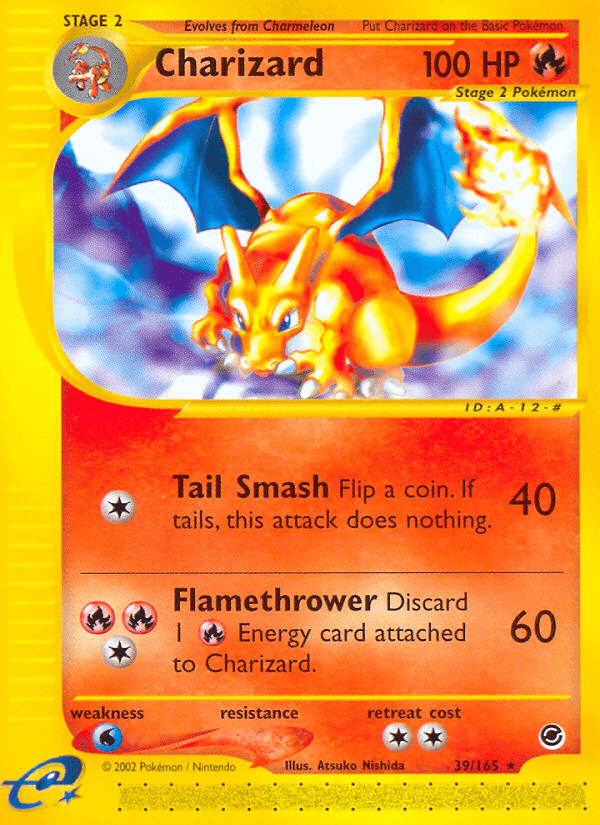 Carta Charizard 39/165 do set Expedition Base Set — Pokémon TCG | Bynx