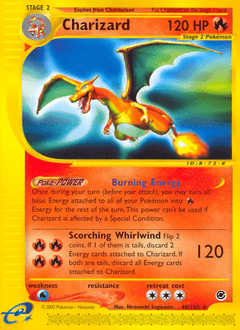 Charizard 40 — Expedition Base Set