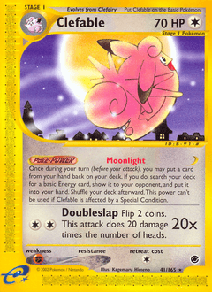 Clefable 41 — Expedition Base Set