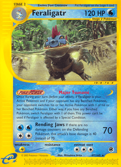 Feraligatr 47 — Expedition Base Set