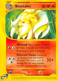 Ninetales 57 — Expedition Base Set