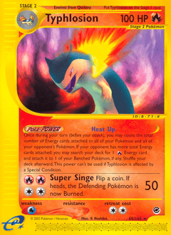 Typhlosion 65 — Expedition Base Set