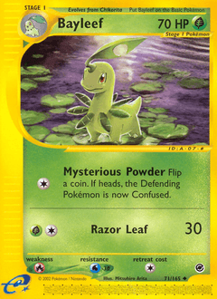 Bayleef 71/165 — Expedition Base Set