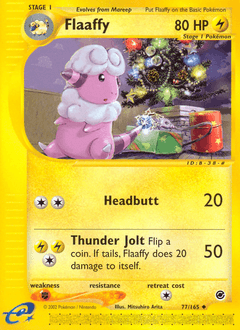 Flaaffy 77/165 — Expedition Base Set