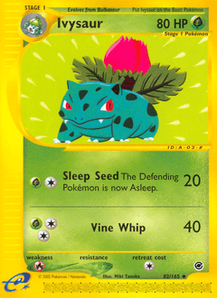 Ivysaur 82/165 — Expedition Base Set