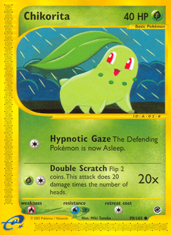 Chikorita 99 — Expedition Base Set