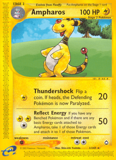 Ampharos 1/147 — Aquapolis