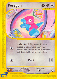 Porygon 103/147 — Aquapolis