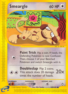 Smeargle 109 — Aquapolis