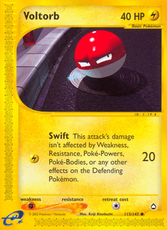 Voltorb 115 — Aquapolis