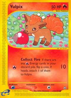 Vulpix 116 — Aquapolis