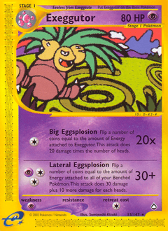 Exeggutor 13/147 — Aquapolis