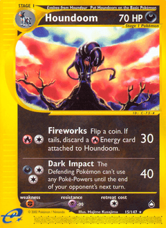 Houndoom 15 — Aquapolis