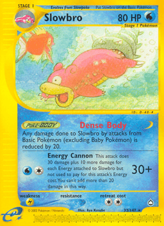 Slowbro 33/147 — Aquapolis