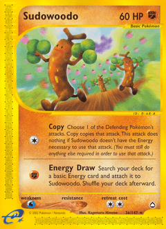Sudowoodo 36 — Aquapolis