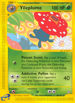 Vileplume 43 — Aquapolis