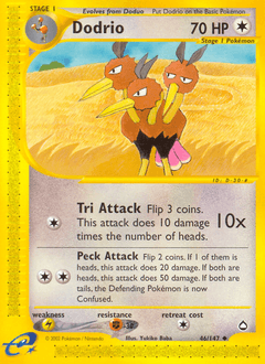 Dodrio 46/147 — Aquapolis