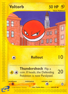 Voltorb 64 — Aquapolis