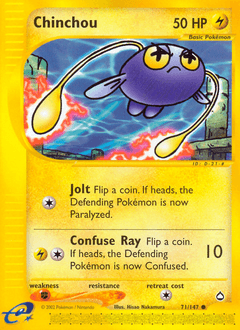 Chinchou 71/147 — Aquapolis