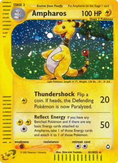 Ampharos H1/147 — Aquapolis