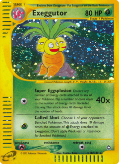 Exeggutor H10/147 — Aquapolis