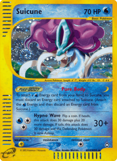 Suicune H25/147 — Aquapolis