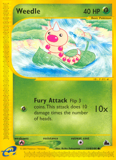 Weedle 114/144 — Skyridge