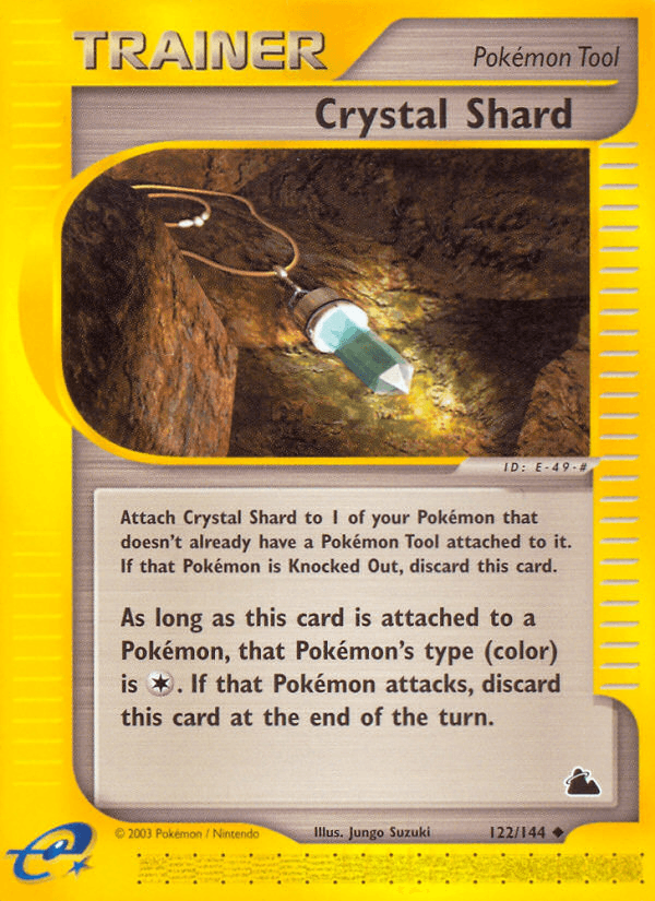 Carta Crystal Shard 122/144 do set Skyridge — Pokémon TCG | Bynx