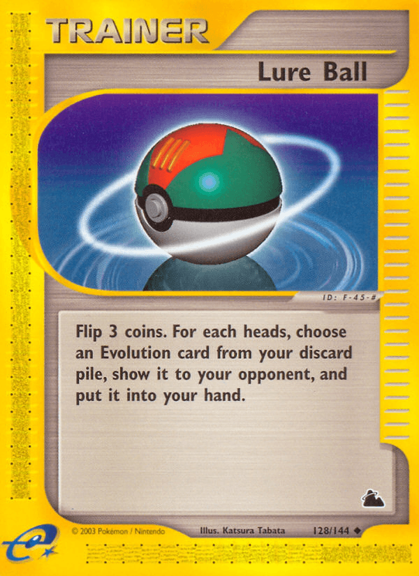 Carta Lure Ball 128/144 do set Skyridge — Pokémon TCG | Bynx