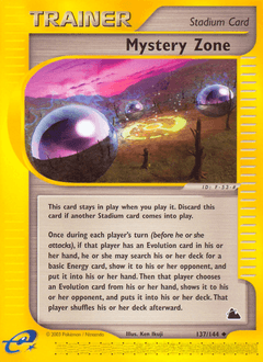 Mystery Zone 137/144 — Skyridge