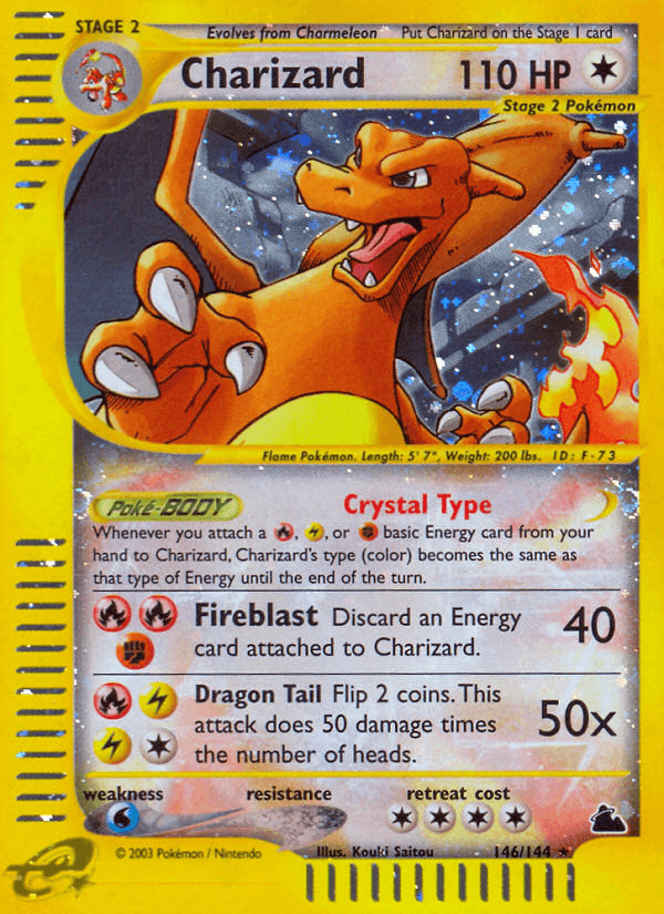 Carta Charizard 146/144 do set Skyridge — Pokémon TCG | Bynx