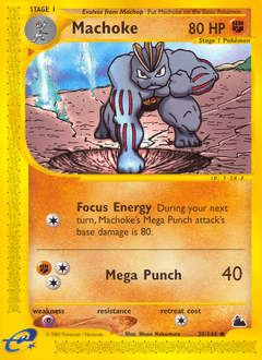 Machoke 38/144 — Skyridge