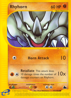 Rhyhorn 91 — Skyridge