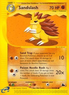 Sandslash 93/144 — Skyridge