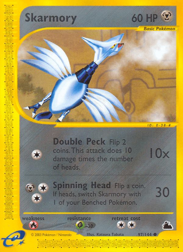 Carta Skarmory 97/144 do set Skyridge — Pokémon TCG | Bynx