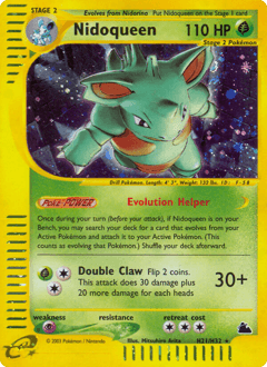 Carta Nidoqueen H21 do set Skyridge — Pokémon TCG | Bynx