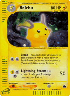 Raichu H25 — Skyridge