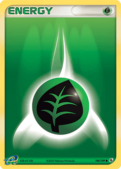Grass Energy 104/109 — EX Rubi e Safira