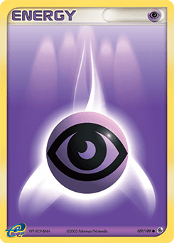 Psychic Energy 107/109 — EX Rubi e Safira
