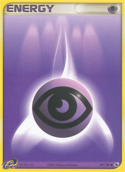 Carta Psychic Energy 107/109 do set Ruby & Sapphire — Pokémon TCG | Bynx