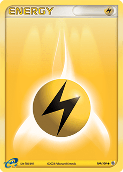 Lightning Energy 109/109 — EX Rubi e Safira