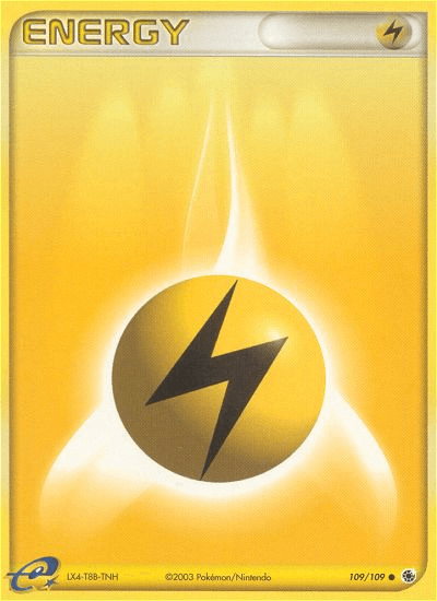 Carta Lightning Energy 109/109 do set Ruby & Sapphire — Pokémon TCG | Bynx