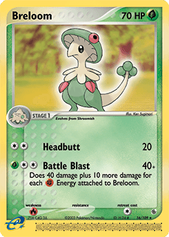 Breloom 16 — Ruby & Sapphire