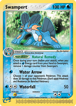 Swampert 23/109 — EX Rubi e Safira